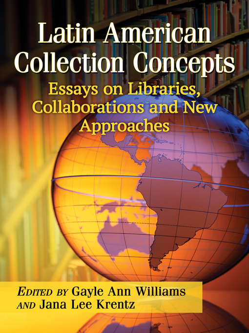 Title details for Latin American Collection Concepts by Gayle Ann Williams - Available